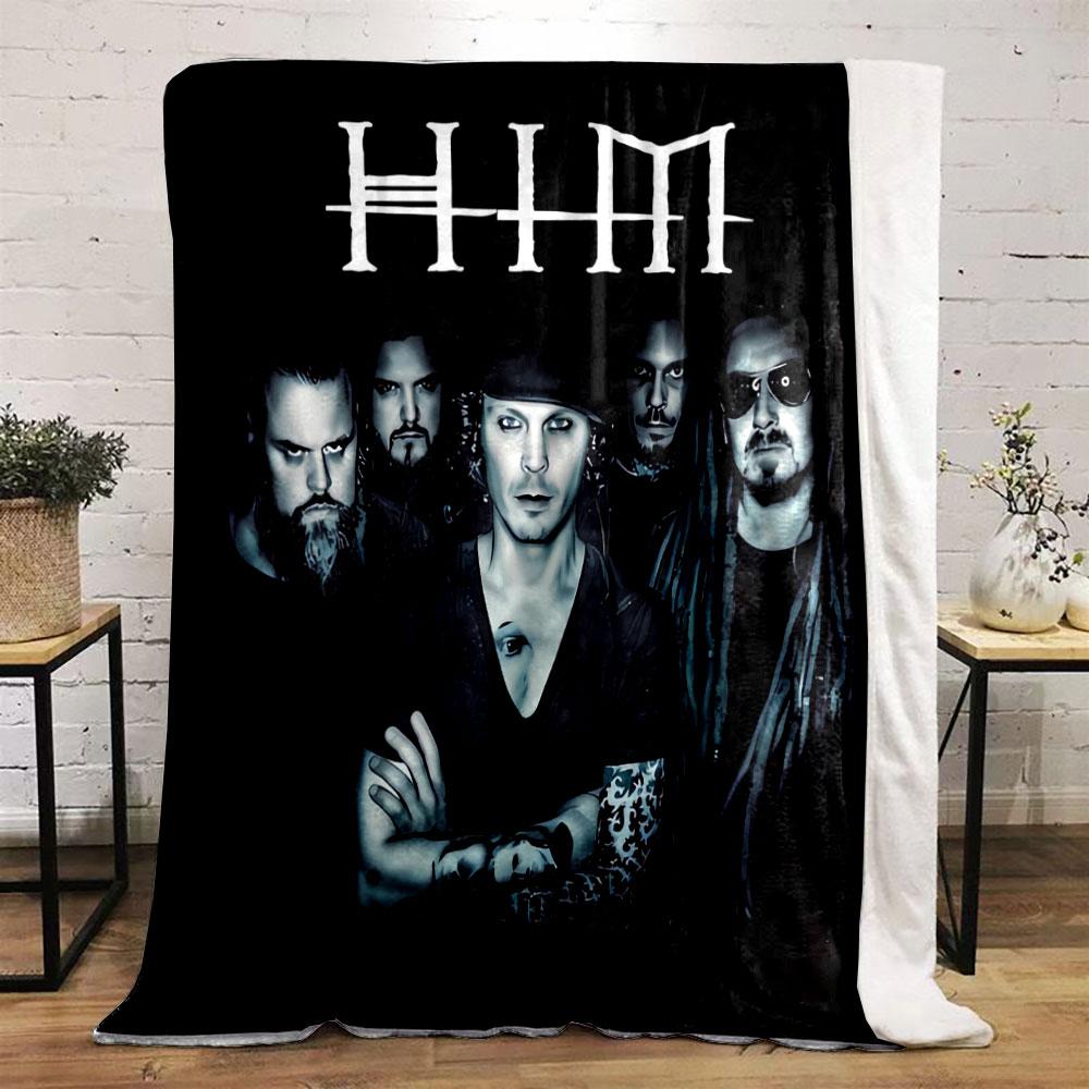 Rock Band Poster Blanket for All Seasons Blanket Lunch Break Throw Gift