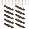 Vintage Design Zinc Alloy Decorative Corner for Desk or Box 10PCS Pack