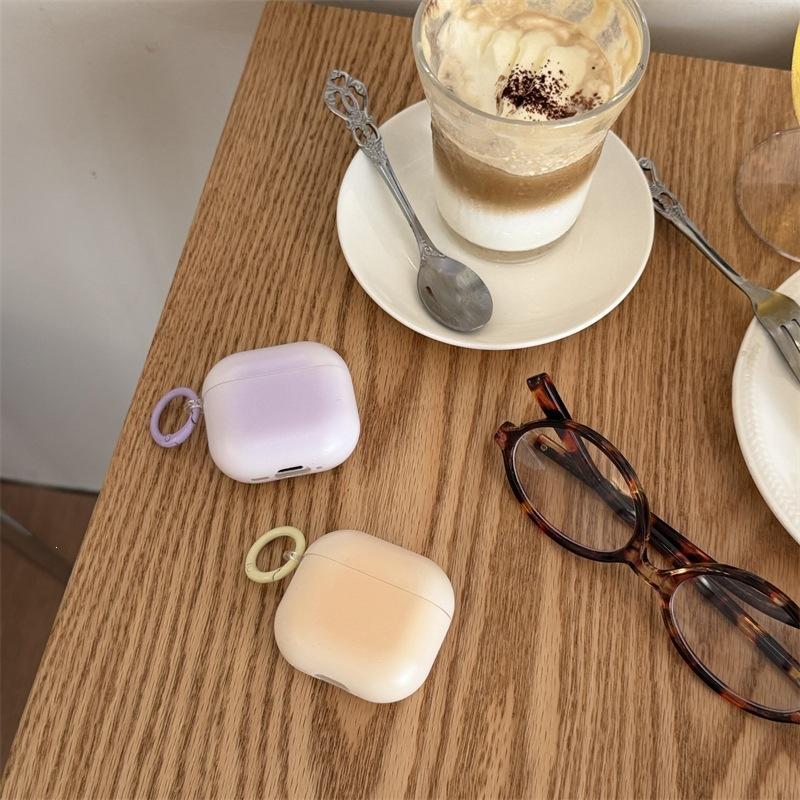 Frosted smudge gradual change AirpodsPro1 earphone case for Apple 1/1/1/1st generation wireless bluetooth case