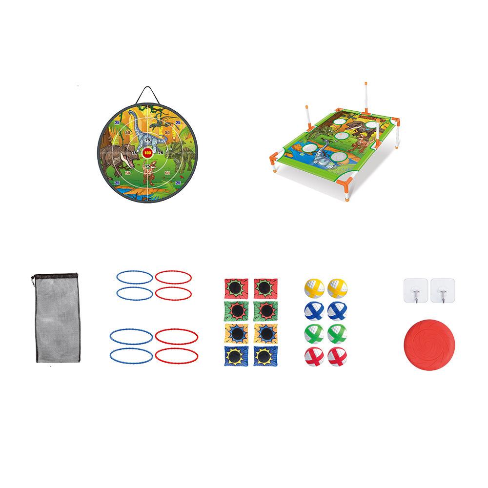 4 In 1 Luminous Target Sandbag Board Throwing Toys Kids Outdoor Throwing Game Toys Gift