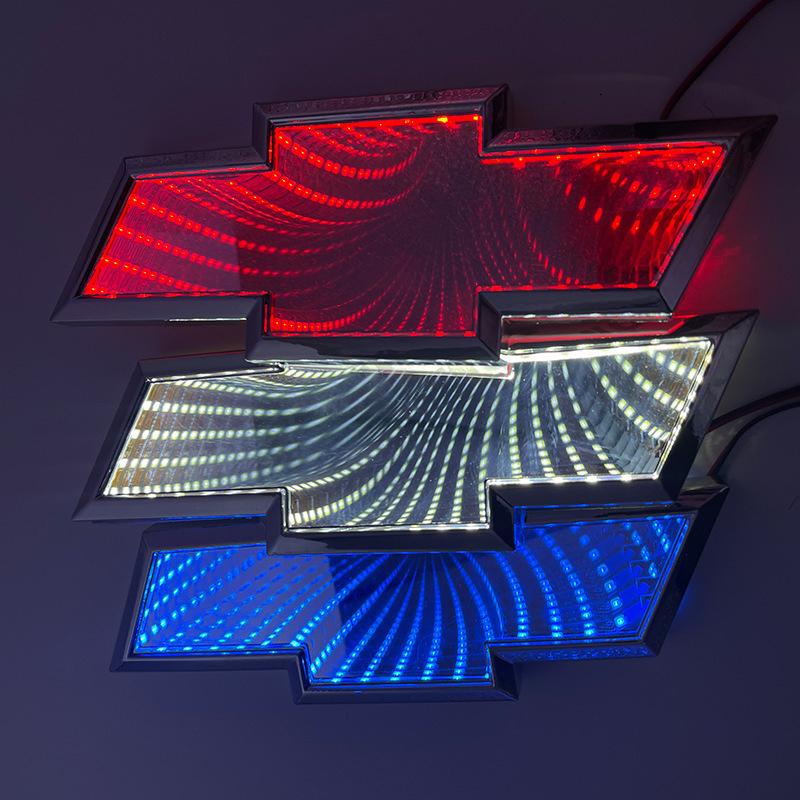 20X 7,2cm LED Auto Heckklappe Logo Emblem Aufkleber Licht für Chevrolet Lacetti Sail Aveo Cruze Malibu Orlando Captiva Optra Trax