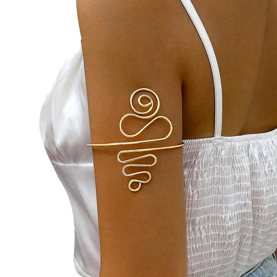 

Браслет на руку в панк-стиле Декор в виде морской звезды, ракушки, цветка Открывающийся регулируемый браслет на руку Ювелирные аксессуары B