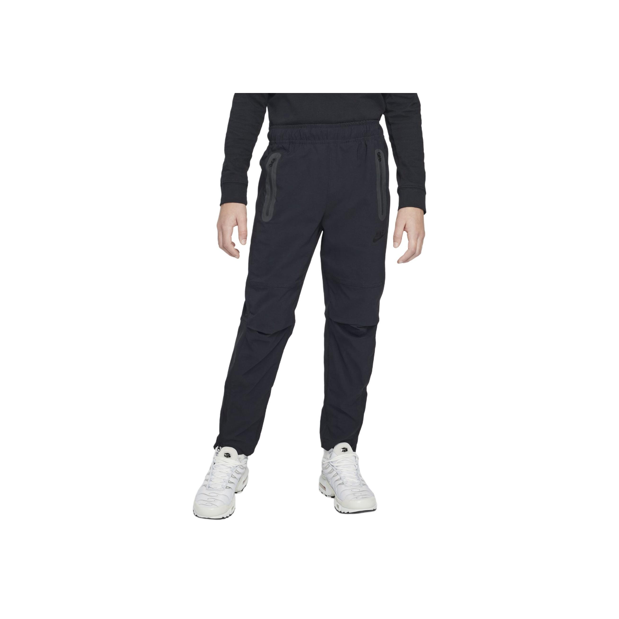 

Брюки Nike Tech Series Тканые Легкие Простые Прочные Мужские низ Черный HQ8921-010 S