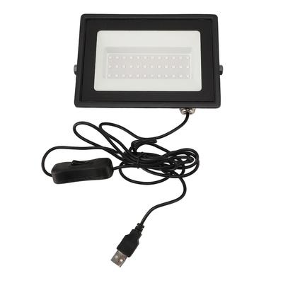 Luz Negra LED Fiesta Lámpara UV IP66 Carcasa de Aleación de Aluminio USB 5V para Festivales Pintura Corporal
