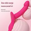 Women's Vibrating Panties with Double Vibration Dildo for Lesbian Pleasure