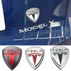 ALG1 Metal for Tesla Model 3 S X Y Roadster Cybertuck Car Fender Body Side Trunk Rear Sticker Badge Window Decal Exterior Accessories