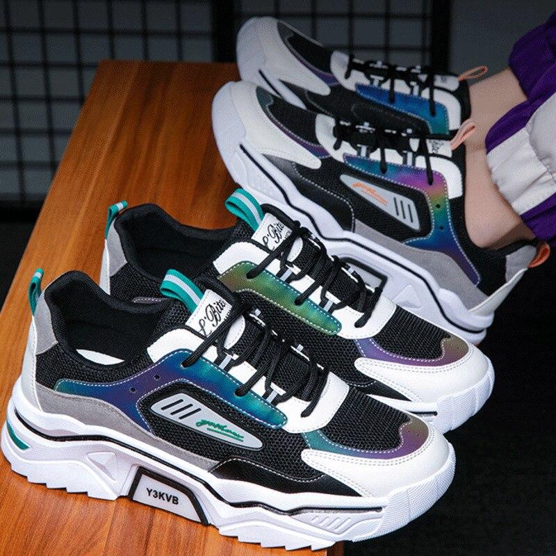 Herren Sneaker Für Mode Lässige Laufschuhe Liebhaber Fitnessstudio Leicht Atmungsaktiv Komfort Outdoor Luftpolster Paar Jogging Sneaker