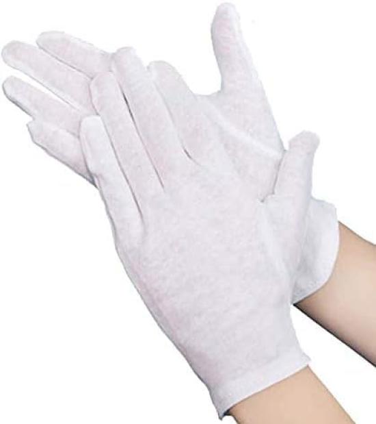 Thin Cotton Pure White Hand Care Smooth Inner Cloth For Dry Quality Formal High Elasticity One Includes Original Pocket Tissues Gloves, 30-Count, 100%