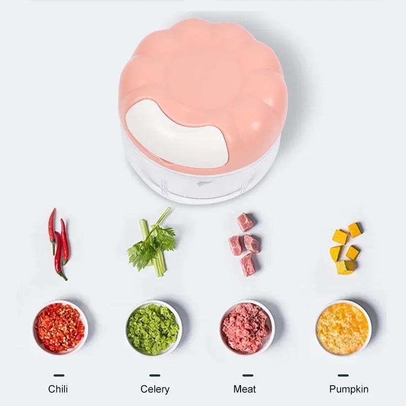 Presă manuală de usturoi multifuncțională, tocator de usturoi, tăietor de legume, tocator de carne, gadgeturi de bucătărie, instrumente de tocat usturoi