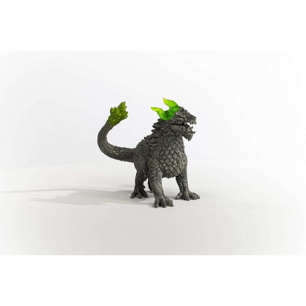 SCHLEICH Eldrador Stein-Drache Spielzeugfigur 70149, Realistische Monster-Actionfigur für Kinder ab 6 Jahren