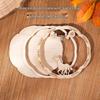 Zodiac Bamboo Weaving DIY Magnet Base Kit: Wooden Frame & Cultural Craft Gift