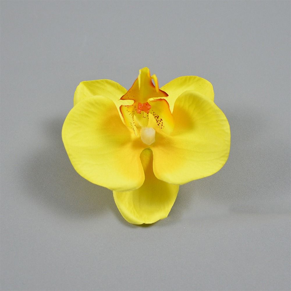 DIY Schmuckherstellung Handwerk Simulierte Blume Kopfschmuck Schmetterlingsorchidee Blume Niedlich Geschenk