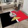 Ben Football Crest Printed Area Rug for Office, Chair Rug, Decorative Carpet Floor Mat, Large Size Fan gifts Christmas gifts