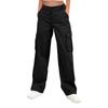 Cargo Pants For Women High Waisted Wide Leg Casual Pants Streetwear Trousers With  Pockets