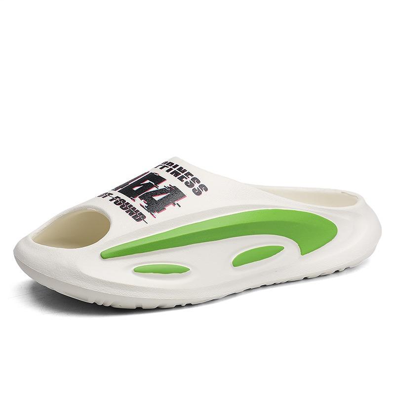 Slippers Couple New Summer Thick Bottom Non-slip Casual Sandals Fashion Double Color Beach Thick Bottom Sports One Word