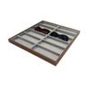 Elegant Eyeglass Holder Craft Of Wood And Flannel Interior