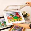 Kids' Artwork Display Frame: Magnetic, Easel-Mount for A4/A3 Paintings