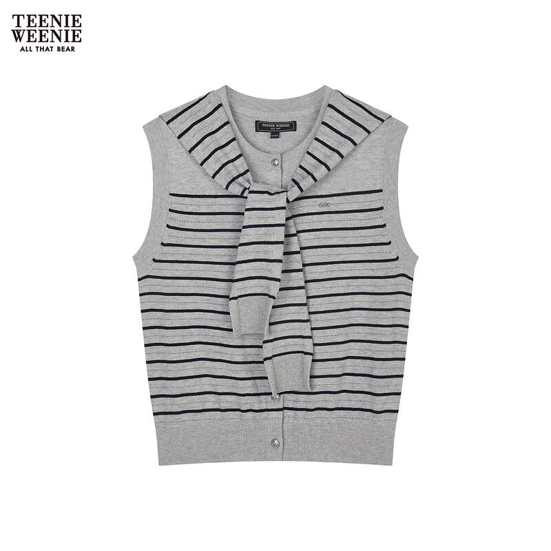 Teenie Weenie Women s Striped Vest & Shawl Set S