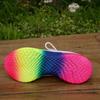 Fashion Women's Sneakers Mesh Breathable Running Shoes for Women Round Toe Rainbow Sole Sport Shoes Non-Slip Women Tennis Shoes