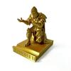 1Pcs Desk Accessories Armored Retro Soldier Pen Holder Warrior Pencil Stand Knight Desk Small Statue Ornaments