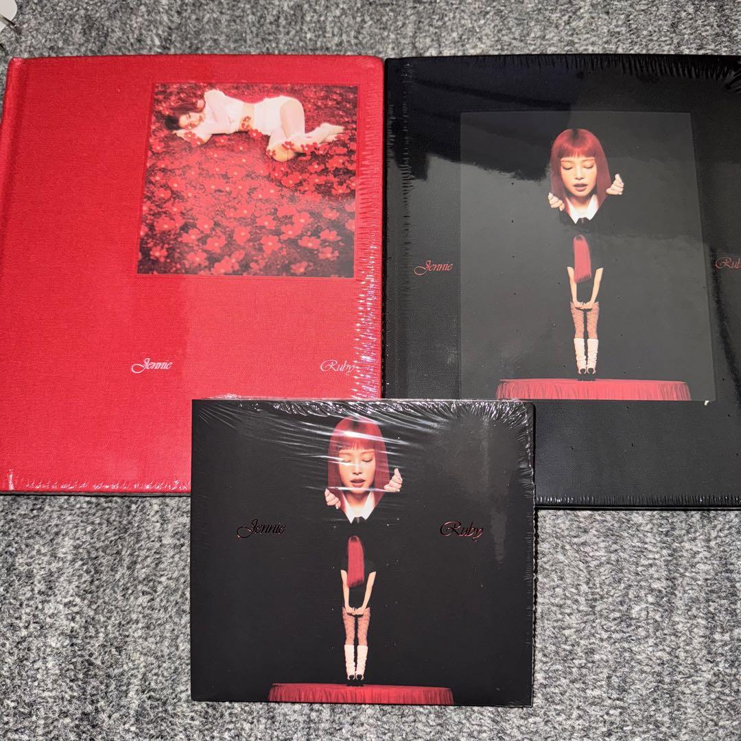 

[USED] JENNIE RUBY PHOTOBOOK Digipack Set