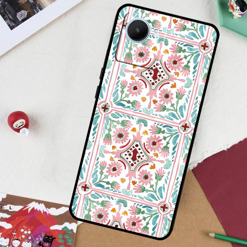 Moroccan Pattern For Realme GT7 Pro GT 6T 5 6 C67 C75 C61 C55 C53 C51 C21Y C25S 10 11 12 13 14 Pro Plus Case
