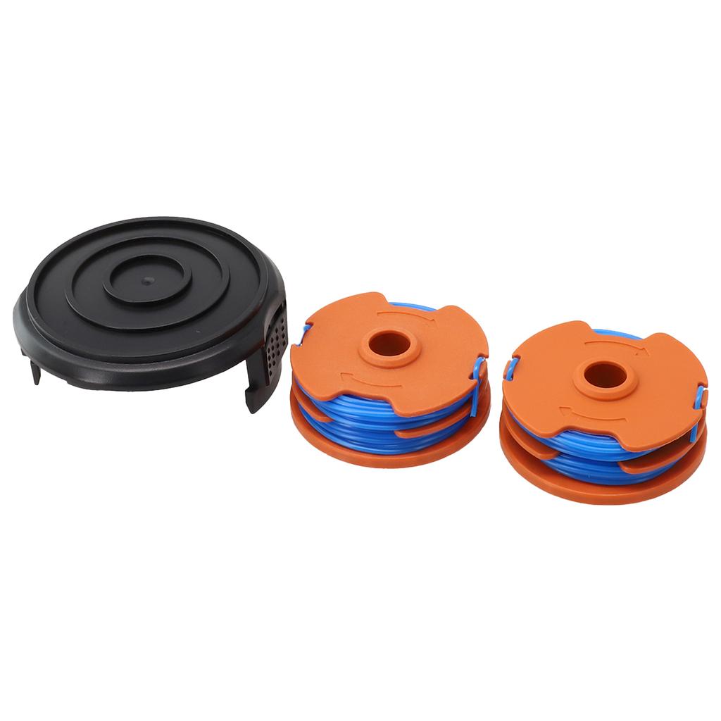 Cap Cover Spool Line 2x5m Accessories Fittings Kit Replacement Grass Trimmers String Trimmers For Ozito LTR 529U