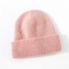 Winter new style high-end imitation cashmere warm thickened knitted hat fashionable versatile adult hat