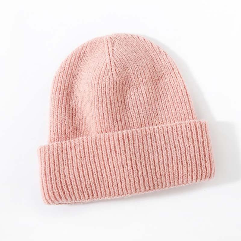 Winter New Style High-end Imitation Cashmere Warm Thickened Knitted Hat Fashionable Versatile Adult Hat