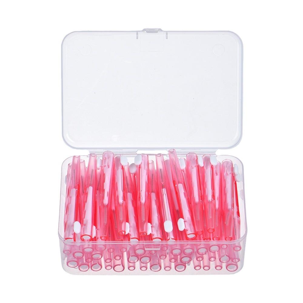 Orthodontic Interdental Brush - 40 Disposable Pieces for Braces and Tooth Gap Cleaning