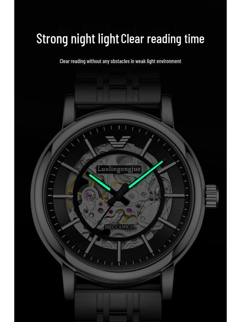 Duke of Lorraine Men's Luminous Mechanical Watch