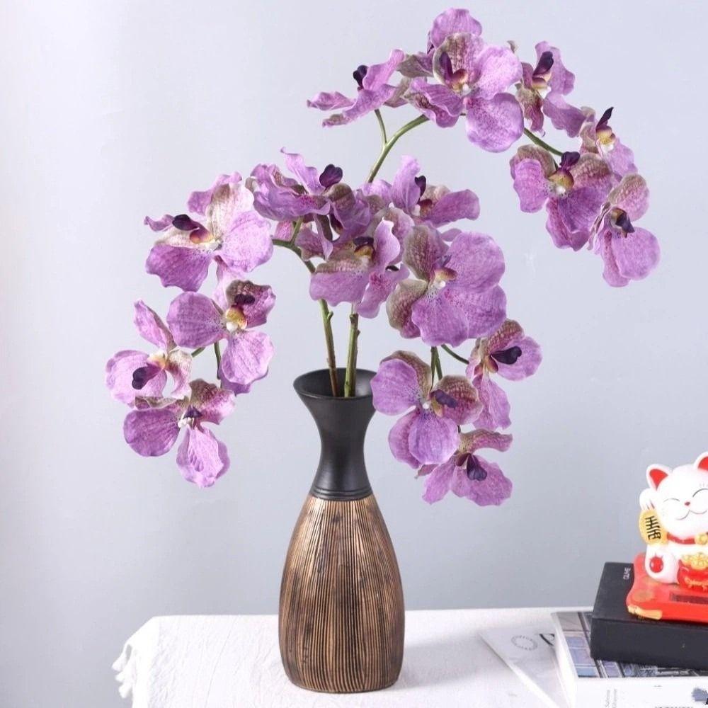 Moisturizing Phalaenopsis Branch Plastic Simulation Flower Fake Flower Dining Table Decor