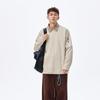 TOM ADAM Spliced Round Neck Casual Knit Sweater