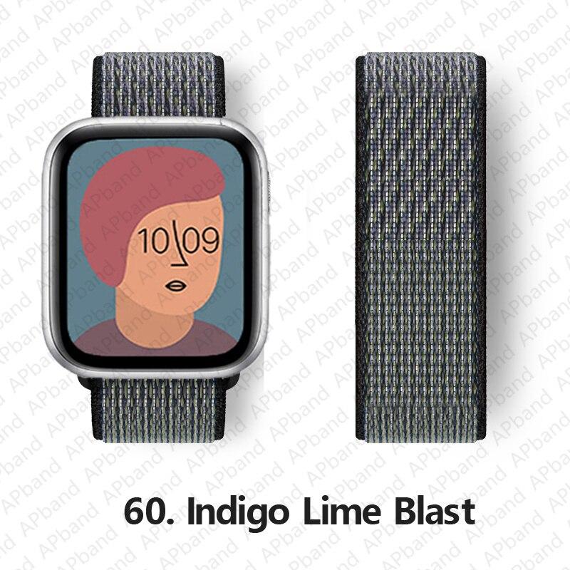 Nylon Band Voor Apple horlogeband 44mm 40mm 42mm 38mm 41mm 45mm 41 45 smartwatch polsband riem lus armband iWatch 3 4 5 se 6 7