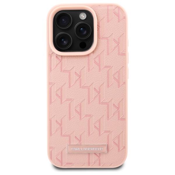 Karl Lagerfeld Klhmp16Xpkhporpp Iphone16 Pro Max 6.9 Różowy/Pink Hardcase Hot Stamp Magsafe