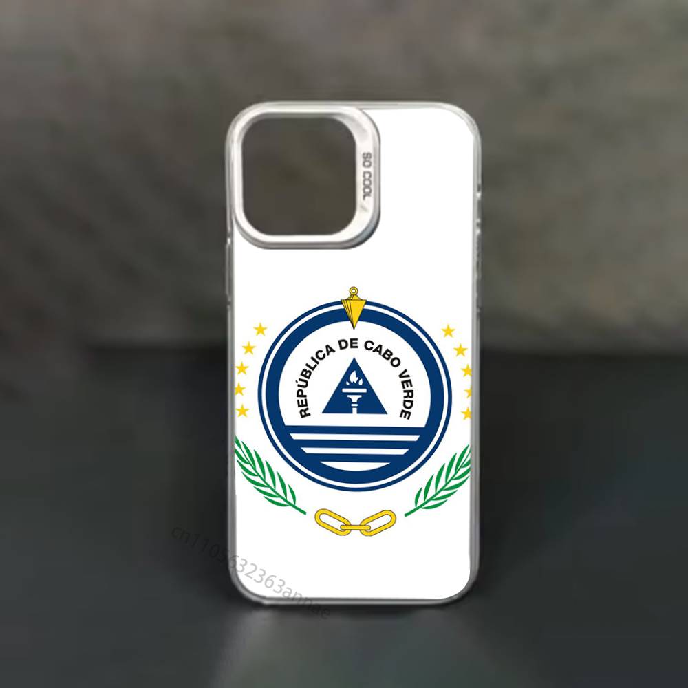 Cape Verde Phone Case for iPhone 15 16 Pro Max Air SE 11 13 Pro 14 Plus 12 11Pro 15Pro Max 16e Cover