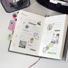 Minimalist PU Leather A7 Notebook Portable To Do List Daily Planner 2026 Schedule Book School Office