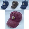 Vintage Cotton Baseball Cap With Embroidered Letters For Summer Sun Protection