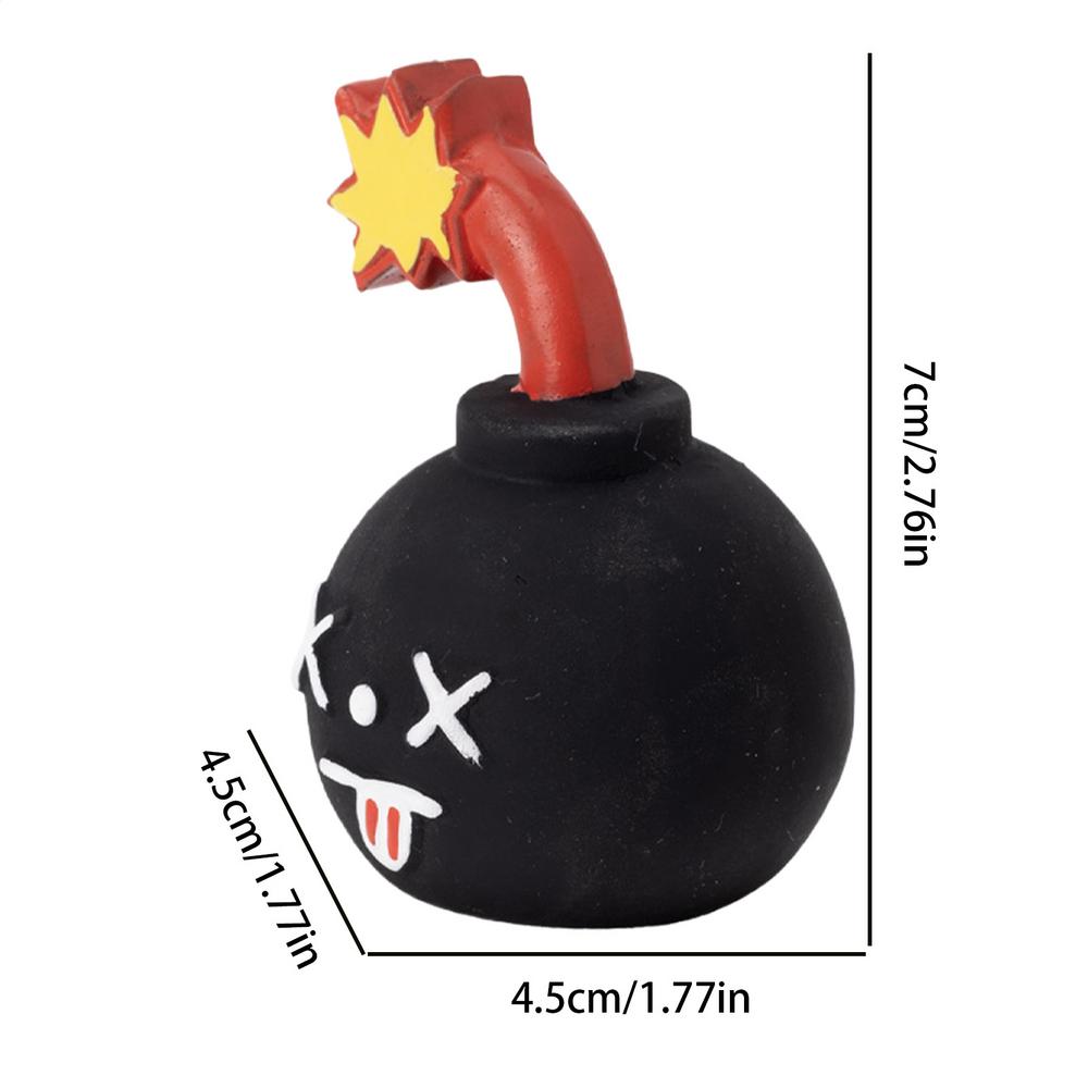 Squeaky Dog Toys Squeaky Latex Interactive Ball Interactive Dog Toys For Family Time Travel Beach Pool Park Yard Bedroom Garden чёрный