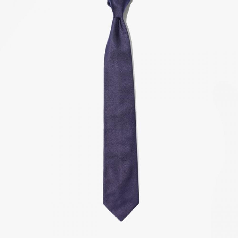 Liverano Liverano Однотонный шелковый галстук Темно-синий Lid2m80000a NAVY (NAVY)/FREE