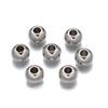 50Pcs 2-10mm Stainless Steel Ball Through Mail Eye Gold Loose Bead For Diy Accessories Perforation Drilling Solid Steel Ball