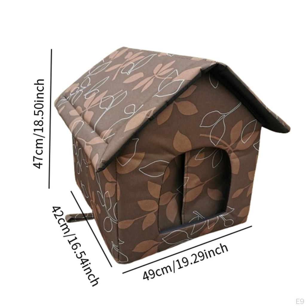 Shelter Outdoor House for Cats And Dogs, Insulated Pet Supplies