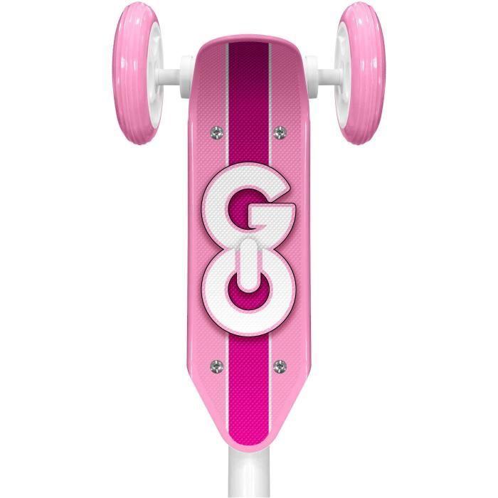 Trottinette 3 roues - STAMP - SKIDS CONTROL - Rose