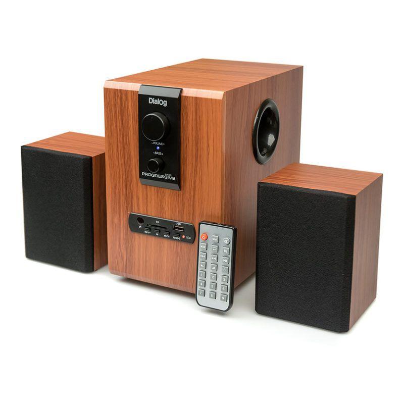 

Колонки для компьютера Dialog Ap-150 Usb SD Reader Brown