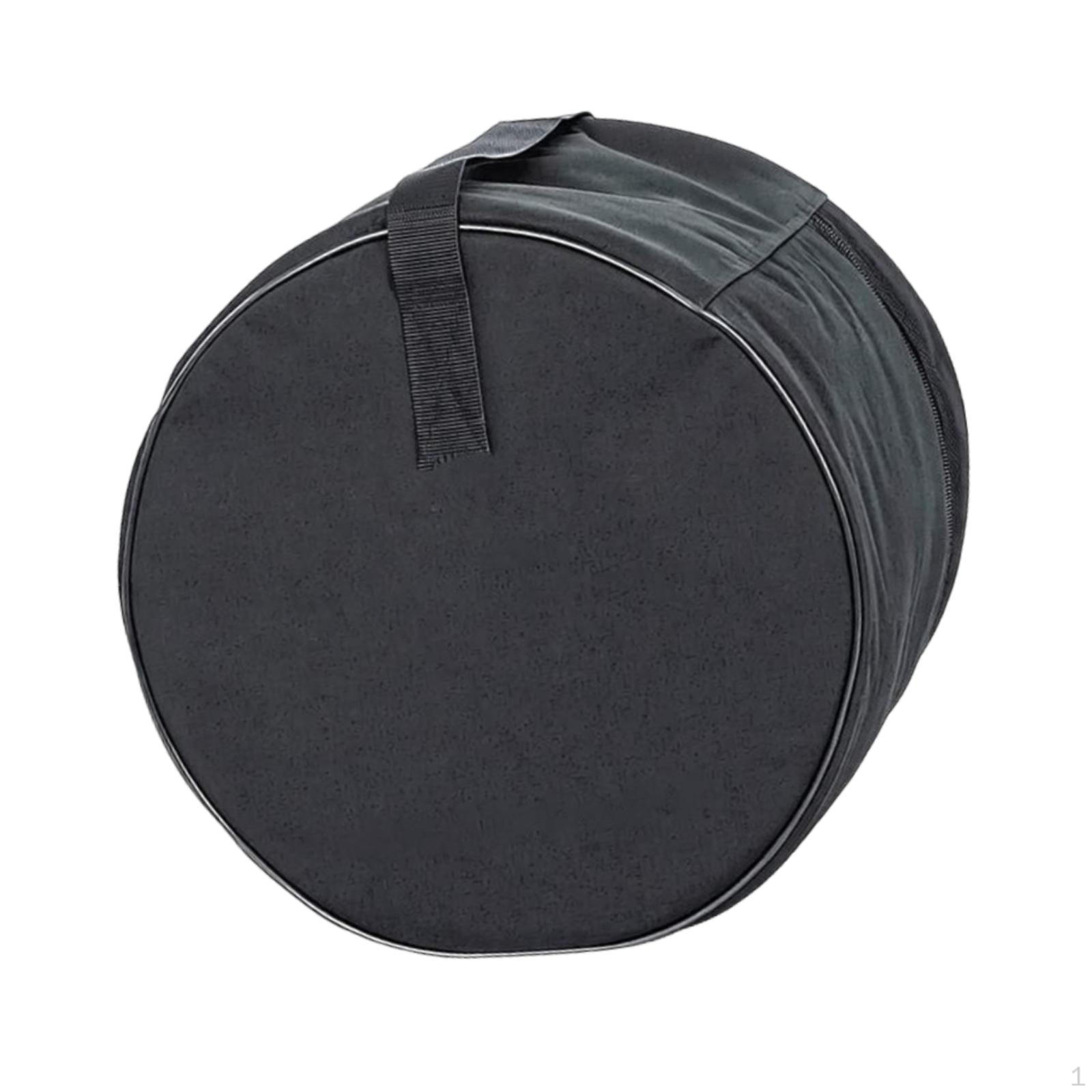 Chinese Bass Drum Bag Five Tone Row Case Thick Padding Percussion Instrument 28xcmx29.5cm