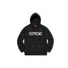 Supreme Eyelet Hooded Sweatshirt 'Red White' Men's SUP-SS20-671