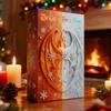 Dragon Advent Calendar 2025 24 Day Countdown Box with Acrylic Ornaments Multifunctional Viking Themed Decoration