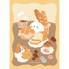 Molang Cafe Deco Decorating Jigsaw Puzzle Character 108 Pieces, Popular Korean Puzzle