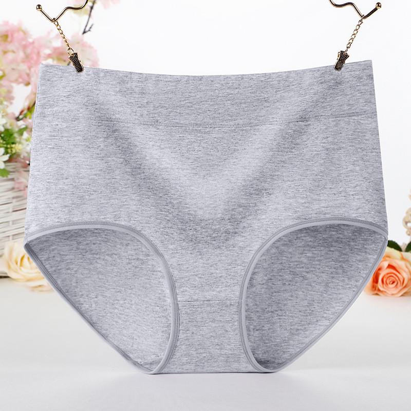 Comfortable High Waist Cotton Panties For Women Plus Size Breathable Tummy Control Underwear For Moms And Plus Size Ladies