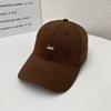 New Washed Embroidered Baseball Cap for Women, Spring and Summer, Face-Slimming, Casual and Versatile Soft Top Sunshade Duckbill Cap for Elementary